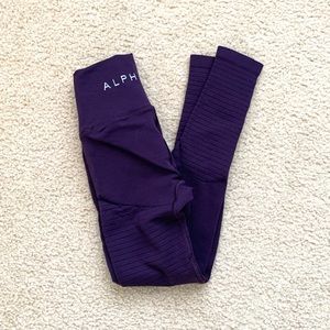Alphalete OG Revival Leggings • Purple